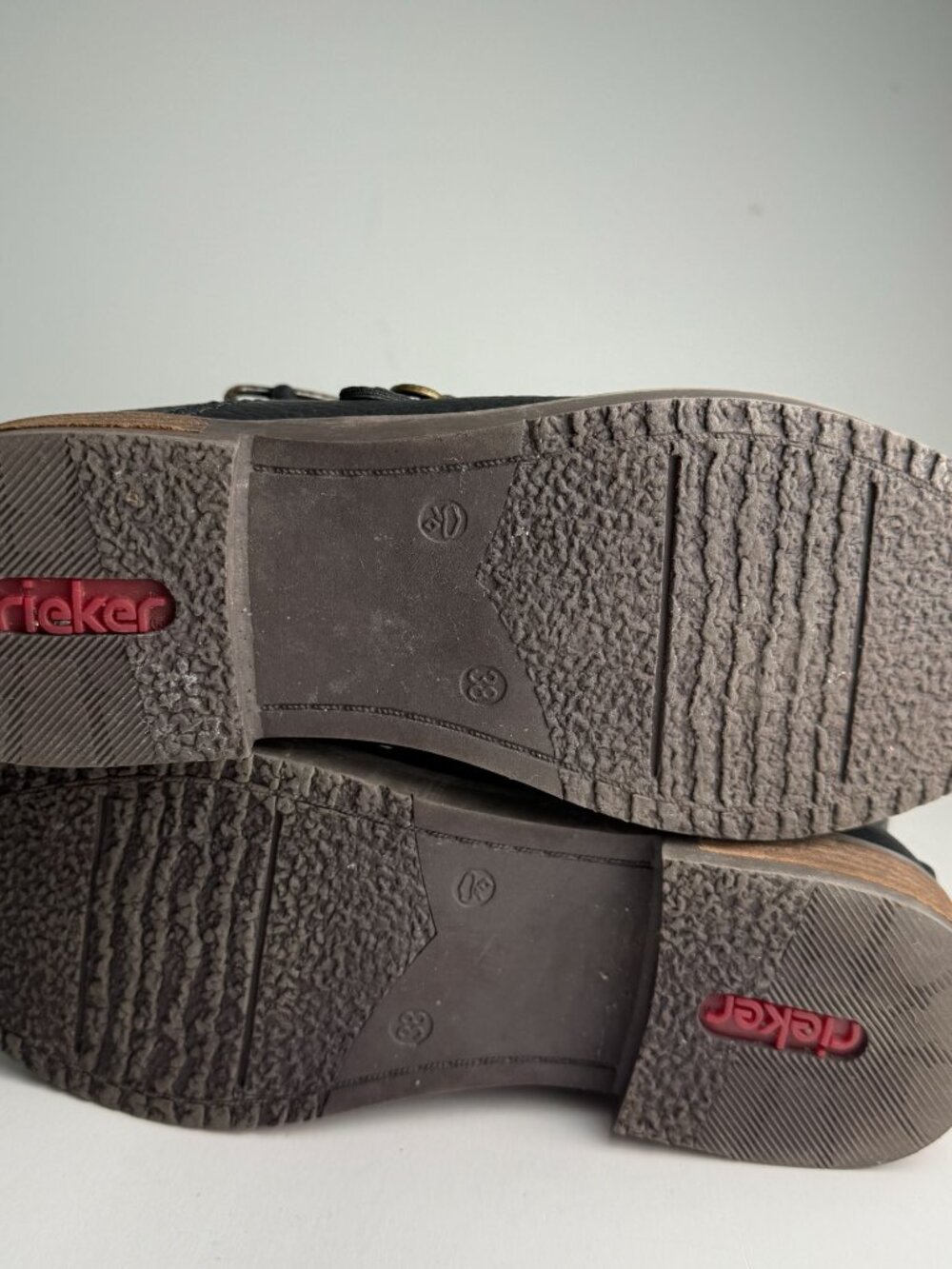 Rieker Womens Trapery Boots 92231-00 Size EU 38 US 7.5 Utility Gorpcore - Picture 11 of 11